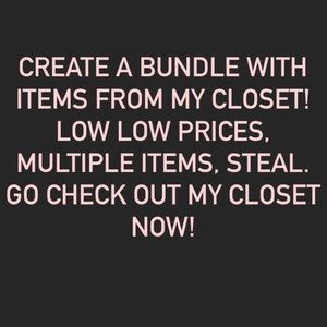 Bundle Bundle Bundle!